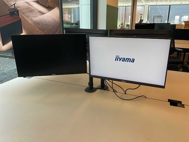 Iiyama xub2493hs monitor (4x) - afbeelding 2 van  3