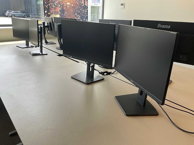 Iiyama xub2493hs monitor (4x) - afbeelding 1 van  5
