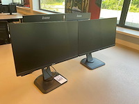 Iiyama xub2493hs, pl2492h monitor (4x) - afbeelding 1 van  3