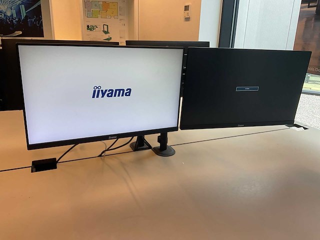 Iiyama xub2493hs, pl2492h monitor (4x) - afbeelding 1 van  4