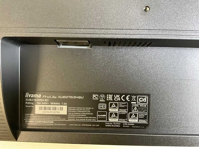 Iiyama/hp mix model monitors - check description (2x) - afbeelding 5 van  8