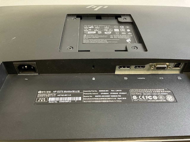 Iiyama/hp mix model monitors - check description (2x) - afbeelding 7 van  8
