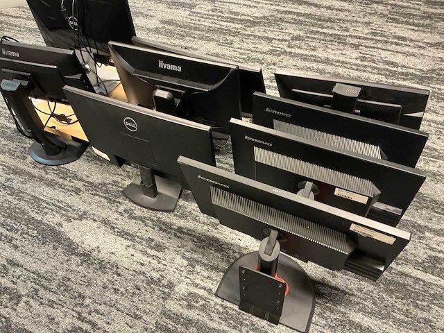 Iiyama/lenovo/dell monitor (9x) - afbeelding 6 van  8