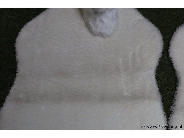 Ijsbeer vloerkleden - 85x55cm - set van 2 stuks - afbeelding 4 van  7