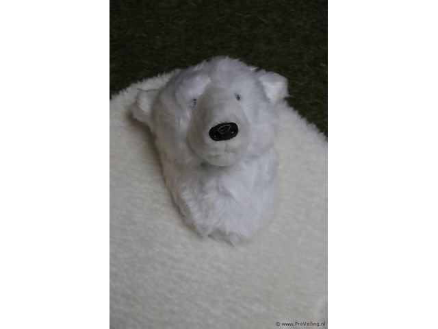 Ijsbeer vloerkleden - 85x55cm - set van 2 stuks - afbeelding 5 van  7