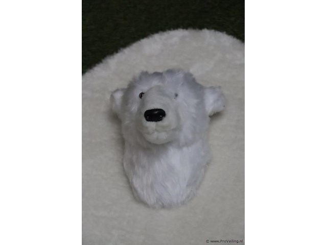 Ijsbeer vloerkleden - 85x55cm - set van 2 stuks - afbeelding 3 van  4