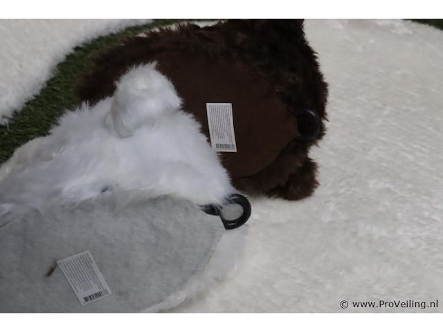 Ijsbeer vloerkleden - 85x55cm - set van 2 stuks - afbeelding 4 van  4