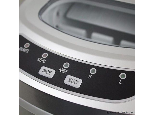 Ijsblokjesmachine 2,2 liter grijs - afbeelding 7 van  7