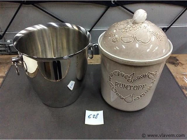 Ijsemmer + - afbeelding 1 van  2