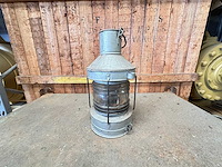 Ijzeren ankerlicht met fresnel lenzen - afbeelding 1 van  2