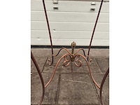 Ijzeren bartafel hoogte 100 cm (4x) - afbeelding 3 van  3