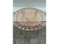 Ijzeren bartafel hoogte 100 cm (8x) - afbeelding 2 van  3
