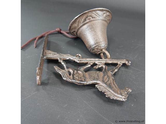 Ijzeren deurklingel - afbeelding 4 van  5