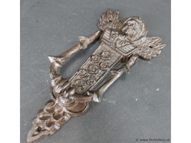 Ijzeren deurklopper - afbeelding 2 van  5