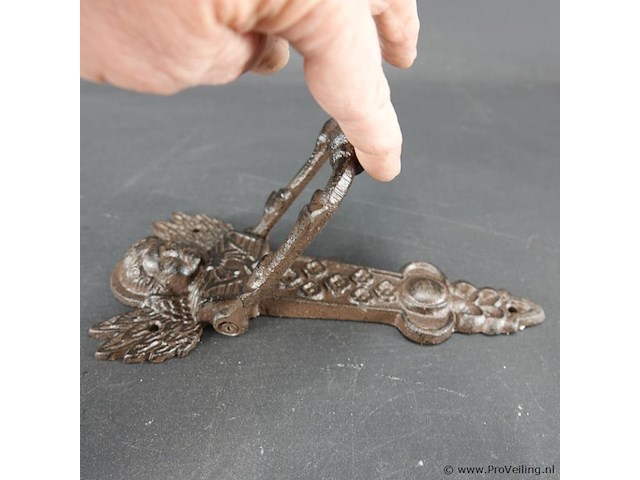 Ijzeren deurklopper - afbeelding 4 van  5