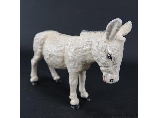 Ijzeren ezel als spaarpot - afbeelding 4 van  5