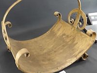 Ijzeren haardblokken mand - afbeelding 3 van  5