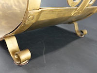 Ijzeren haardblokken mand - afbeelding 5 van  5