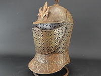 Ijzeren harnashelm - afbeelding 1 van  5