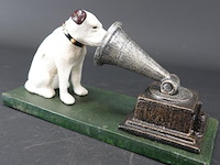 Ijzeren his masters voice logo - afbeelding 4 van  5