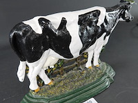 Ijzeren koe als deurstopper - afbeelding 3 van  5