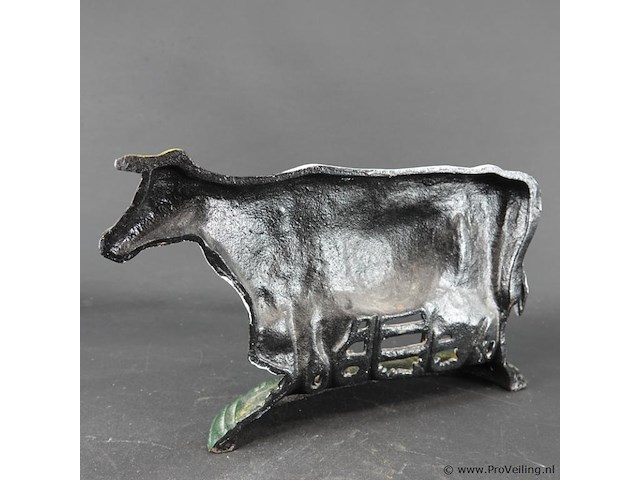 Ijzeren koe als deurstopper - afbeelding 4 van  5