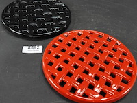 Ijzeren pannenonderzetters - afbeelding 1 van  5