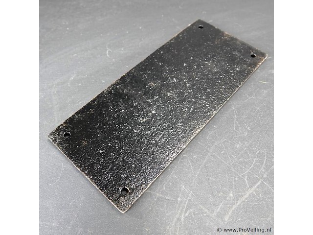 Ijzeren plaque the best antiques - afbeelding 5 van  5