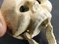 Ijzeren schedel als flesopener - afbeelding 2 van  5