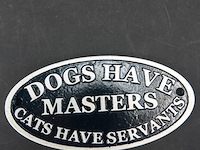 Ijzeren schild dog have - afbeelding 1 van  5