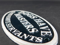 Ijzeren schild dog have - afbeelding 4 van  5