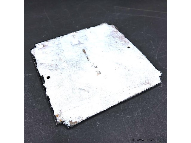 Ijzeren schild please close the gate - afbeelding 5 van  5