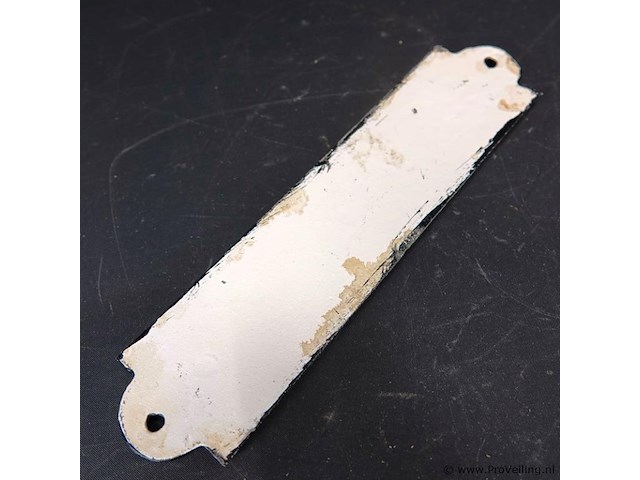 Ijzeren schild staff only - afbeelding 5 van  5