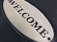 Ijzeren schild welcome - afbeelding 3 van  5