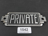 Ijzeren schild - afbeelding 2 van  5