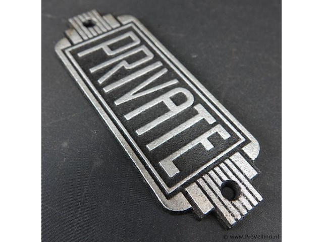 Ijzeren schild - afbeelding 3 van  5