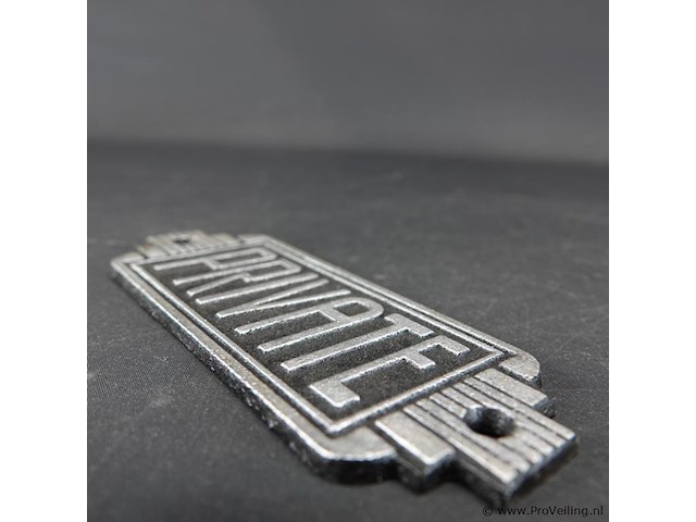 Ijzeren schild - afbeelding 4 van  5