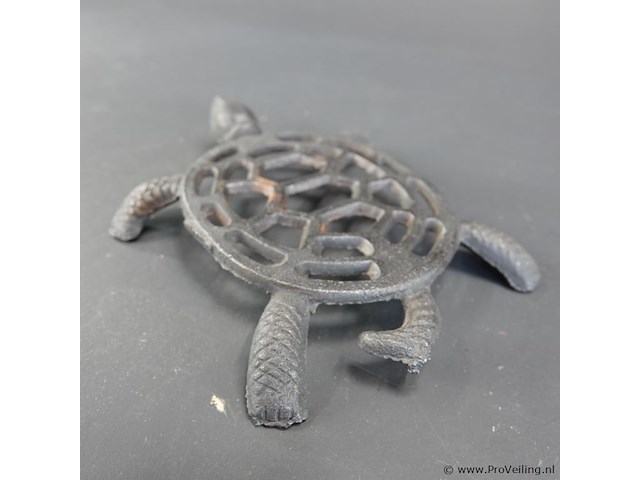 Ijzeren schildpad als treef - afbeelding 3 van  5