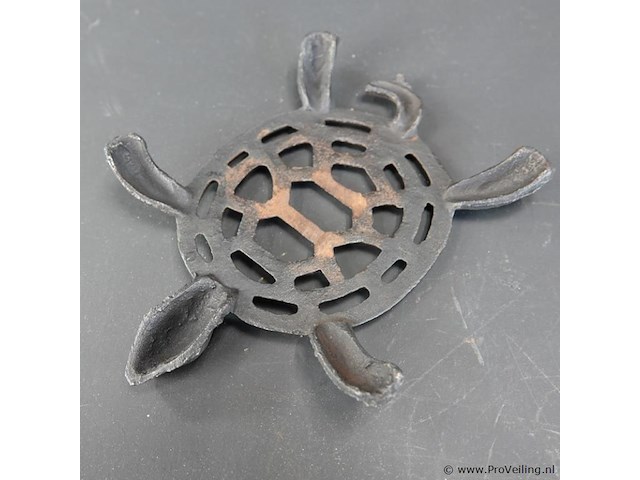 Ijzeren schildpad als treef - afbeelding 5 van  5