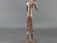 Ijzeren sculptuur muzikante - afbeelding 4 van  5