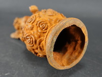 Ijzeren 'sorella' engel beeldje met roestpatina - afbeelding 5 van  5