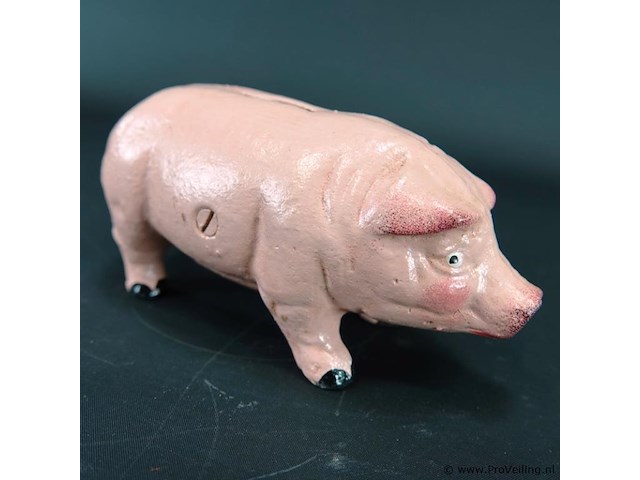 Ijzeren spaarvarken - afbeelding 4 van  5