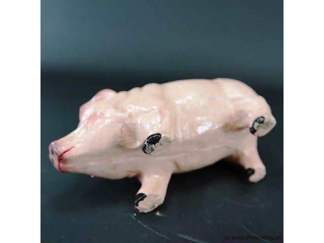 Ijzeren spaarvarken - afbeelding 5 van  5