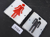 Ijzeren toiletschilden - afbeelding 2 van  5