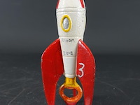 Ijzeren toscano retro rocket ship flessenopener - afbeelding 2 van  5