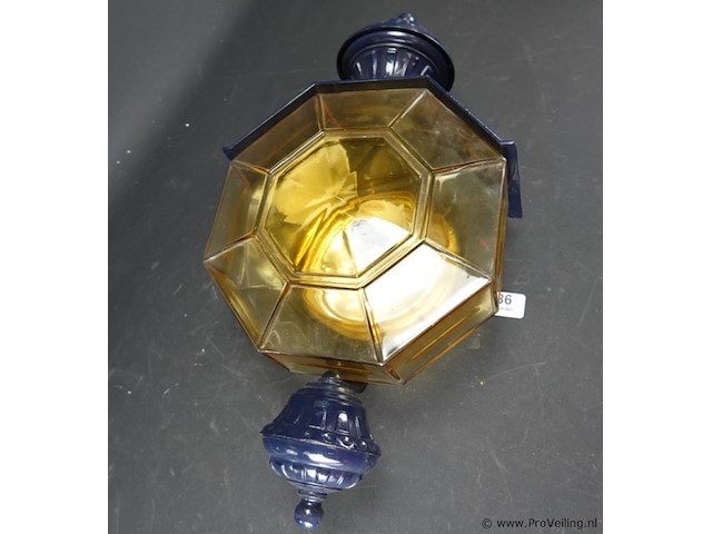 Ijzeren wandlamp - afbeelding 1 van  5