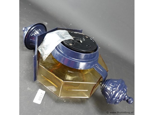 Ijzeren wandlamp - afbeelding 5 van  5