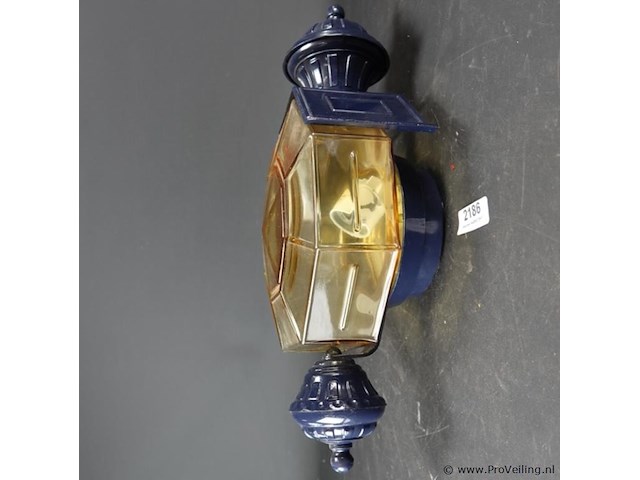 Ijzeren wandlamp - afbeelding 3 van  5