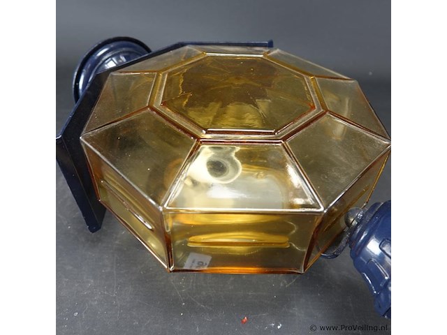 Ijzeren wandlamp - afbeelding 4 van  5