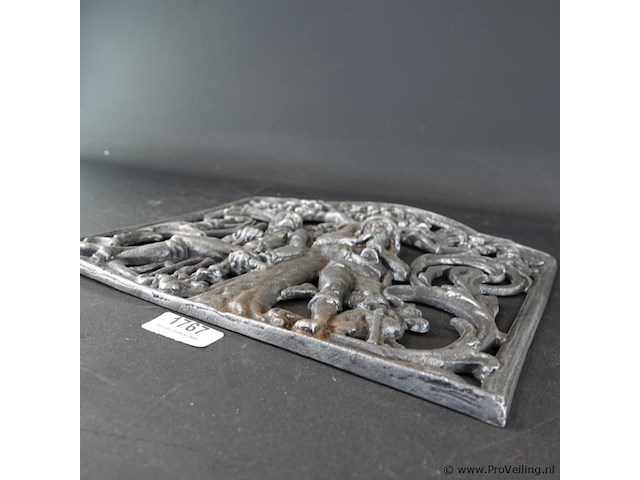 Ijzeren wandplaque - afbeelding 3 van  5